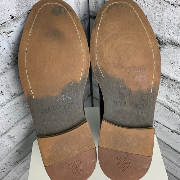 Deer Stag Prime Seattle Black Leather Chukka Boots - Picture 7 of 8